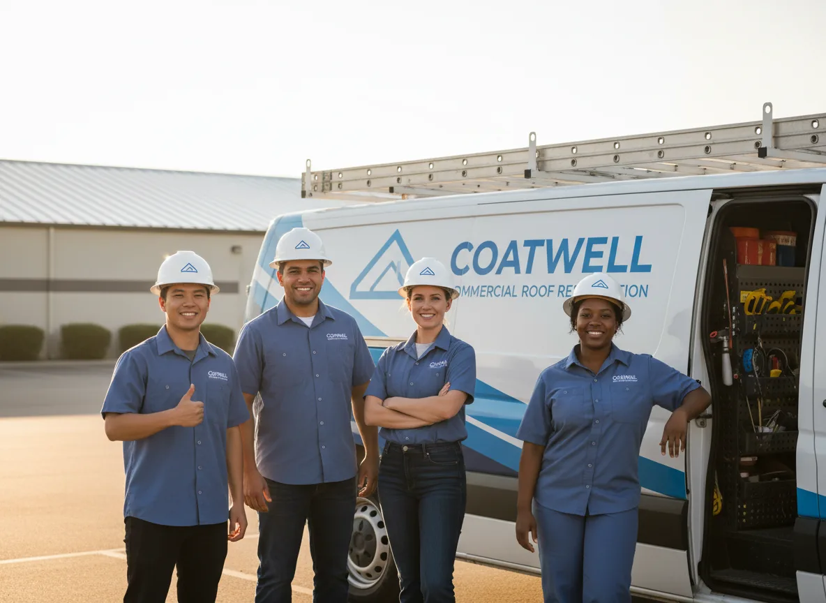 Commercial roof coating company in Santee, CA